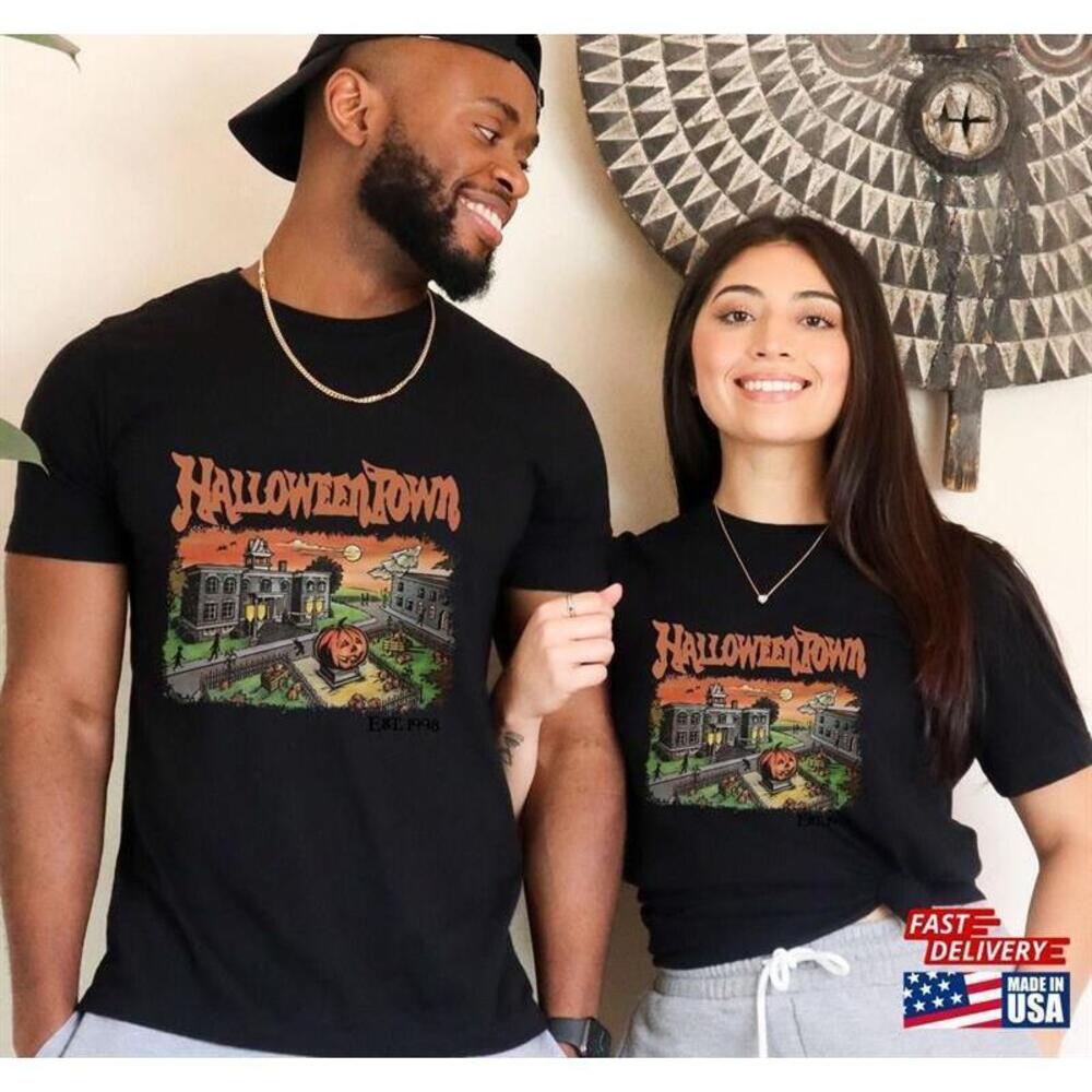 Halloweentown Est 1998 Shirt University Retro Classic Tshirt